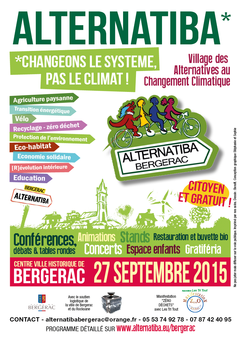 Affiche alternatiba Bergerac