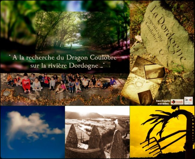 a la recherche du dragon coulobre sur la rivie¦Çre dordogne