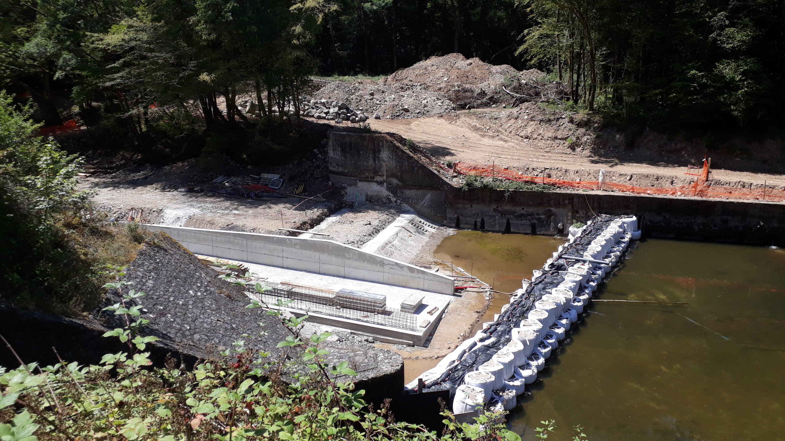 Avancée des travaux début aout